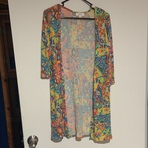 LuLaRoe Multicolor Knit Cardigan